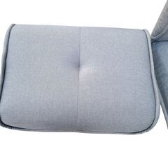 🌟お持ち帰りで¥1000お安くできます🌟　オットマン付き　2人掛けソファー　グレー　インテリア　おり倒し可能　ソファ　和光市　リサイクルショップ　リサイクルケイラック和光店　GMW201の画像