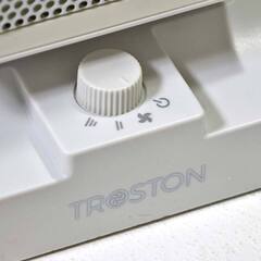 ★新品級!! ほぼ未使用 セラミック ファンヒーター SilentDX  温風ファンヒーター 即暖 角度調整の画像