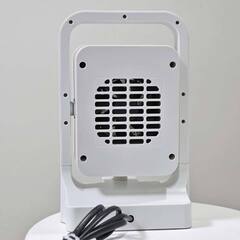 ★新品級!! ほぼ未使用 セラミック ファンヒーター SilentDX  温風ファンヒーター 即暖 角度調整の画像