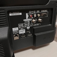 panasonic テレビ　32型　リモコン　ケーブル付きの画像