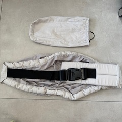 【試着のみ】kereta メッシュスリング 抱っこひも　ライトグレーの画像