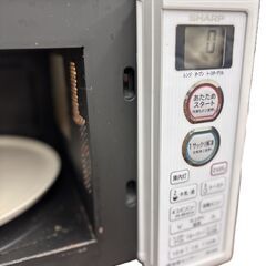 SHARP シャープ 電子レンジ   RE-S5E-W 2017年製   通電、動作確認済みの画像