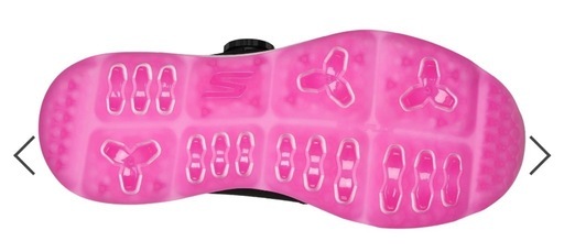 Skechers Slip-ins Go golf 24.5cmブラック/ピンク
