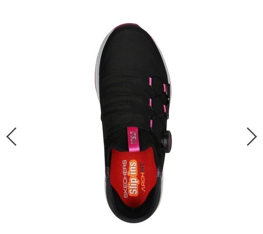 Skechers Slip-ins Go golf 24.5cmブラック/ピンク
