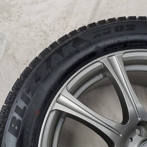 （お取引中）2021年製造❗️ブリザック❗215/55R17❗5H114.3❗17インチアルミホイール❗