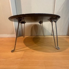 座卓　マルテーブル4脚パターンの画像