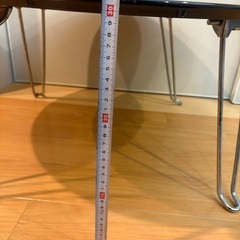 座卓　マルテーブル4脚パターンの画像