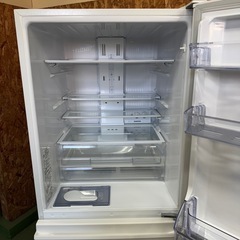 319送料設置無料  三菱　自動製氷機能付き大型冷蔵庫　330L  3ドア　洗濯機の画像