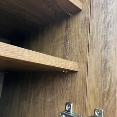 ★ジモティー割引20%★3枚扉レンジボード アジャスター代替品 棚ダボ代替品《リサイクルショップドリーム次屋店/尼崎市若王寺》の画像