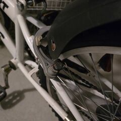 子供用 自転車 マウンテン 白 22インチの画像