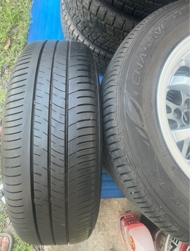 195/65R15,2019年, ダンロップ,4本,アルミホイルセット