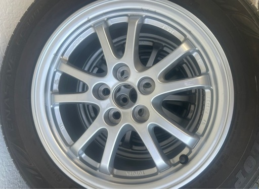 195/65R15,2019年, ダンロップ,4本,アルミホイルセット