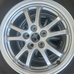 195/65R15,2019年, ダンロップ,4本,アルミホイルセットの画像