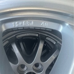 195/65R15,2019年, ダンロップ,4本,アルミホイルセットの画像