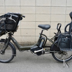 {受付中}🔴⭐️超特価⭐🔴 電動自転車 ヤマハ 20インチ 子供乗せ アシスト 中古 110801の画像