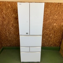321送料設置無料  東芝　自動製氷機能付き大型冷蔵庫　509L  洗濯機の画像