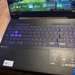 ゲーミングノートPC ASUS TUF F15 FX507VV の画像