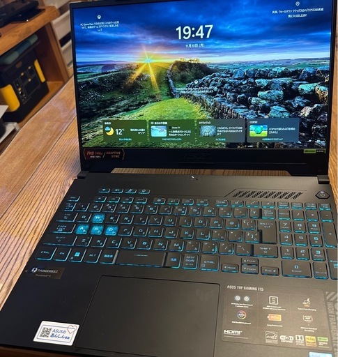 ゲーミングノートPC ASUS TUF F15 FX507VV