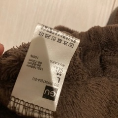 【USED】GU クマ パジャマ Lサイズ 上下セットの画像