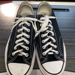 CONVERSE ブラック 厚底スニーカー
の画像