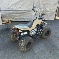 四輪バギー　ATV  4スト　普通免許　ノーヘル　公道走行可　調子良の画像