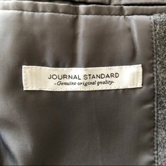 【美品】ジャーナルスタンダード　ウールメルトンチェスターコート Ｍの画像