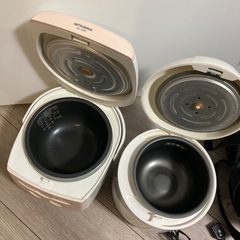 綺麗な炊飯器各種の画像