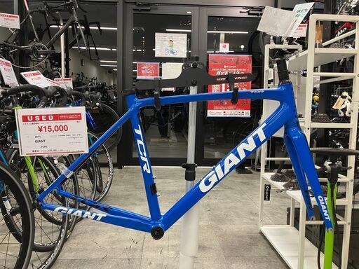 GIANT 「ジャイアント」 TCR2 2011年モデル フレームセット / バイチャリ福岡店 ITSGFV12BKTK-J