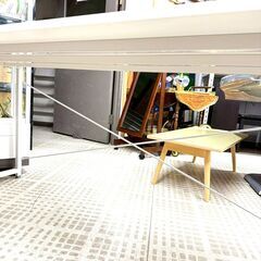 サンワサプライ ワークデスク 100-DESKF006 2024年製 ホワイトの画像