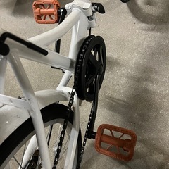 中古　 ギア付き折りたたみ自転車の画像