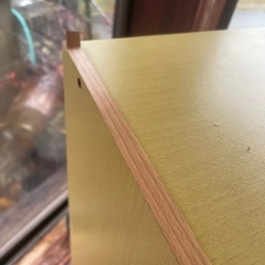 木製家具　カラーBOX2段の画像