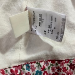 花柄ウィンドブレーカー　110cmの画像