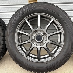 【14インチ　アルミホイール付き　スタッドレスタイヤ　4本セット】の画像