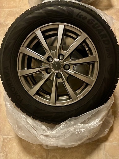スタッドレスホイール　アイスガードIG70装着 4本セット