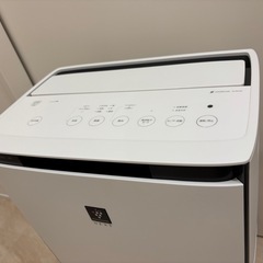 SHARP 加湿空気清浄機　KI-RX70-W 2022年製　ホワイトの画像