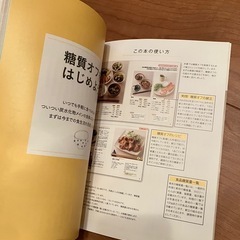 料理本　レシピ本　ダイエット　糖質オフの画像