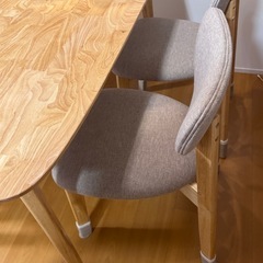 ダイニングテーブルセット 130x78の画像