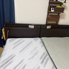 シングルベッド×2フレーム付き　11／18以降取りきて頂ける方限定！！の画像