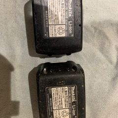 マキタ　純正バッテリー　２個セットの画像