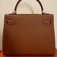 修復歴あり HERMES ケリー28 W刻印 外縫いの画像