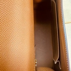修復歴あり HERMES ケリー28 W刻印 外縫いの画像