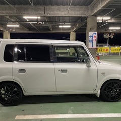 車検長い❗️パールホワイトのラパン⭐️下取り交換も可です❗️乗って帰れますの画像