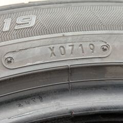 ダンロップルマン夏タイヤ２４５／４５Ｒ１９　４本の画像