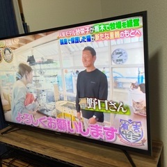 テレビとテレビ台とレコーダーセットでの画像