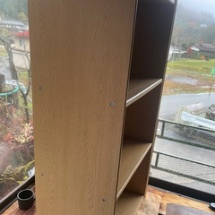 木製家具　カラーBOX3段の画像