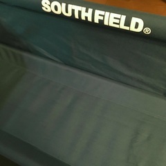 SOUTH FIELD  フォールディングチェア　ベンチ　背もたれ付き　美品　サウスフィールド　アウトドア　キャンプ用品　椅子の画像