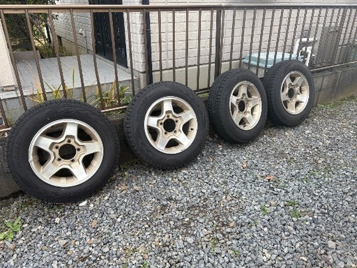 【ジムニーJB64 スタッドレス4本＋ホイールセット】