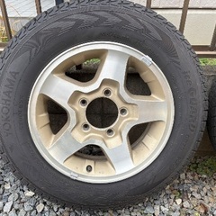 【ジムニーJB64 スタッドレス4本＋ホイールセット】の画像
