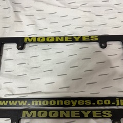 ムーンアイズ　ナンバーフレーム　中古の画像
