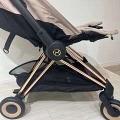 【美品、おまけ1万円以上付き
】Cybex/サイベックス　Coya/コヤ RoseGold Cozy-beige の画像